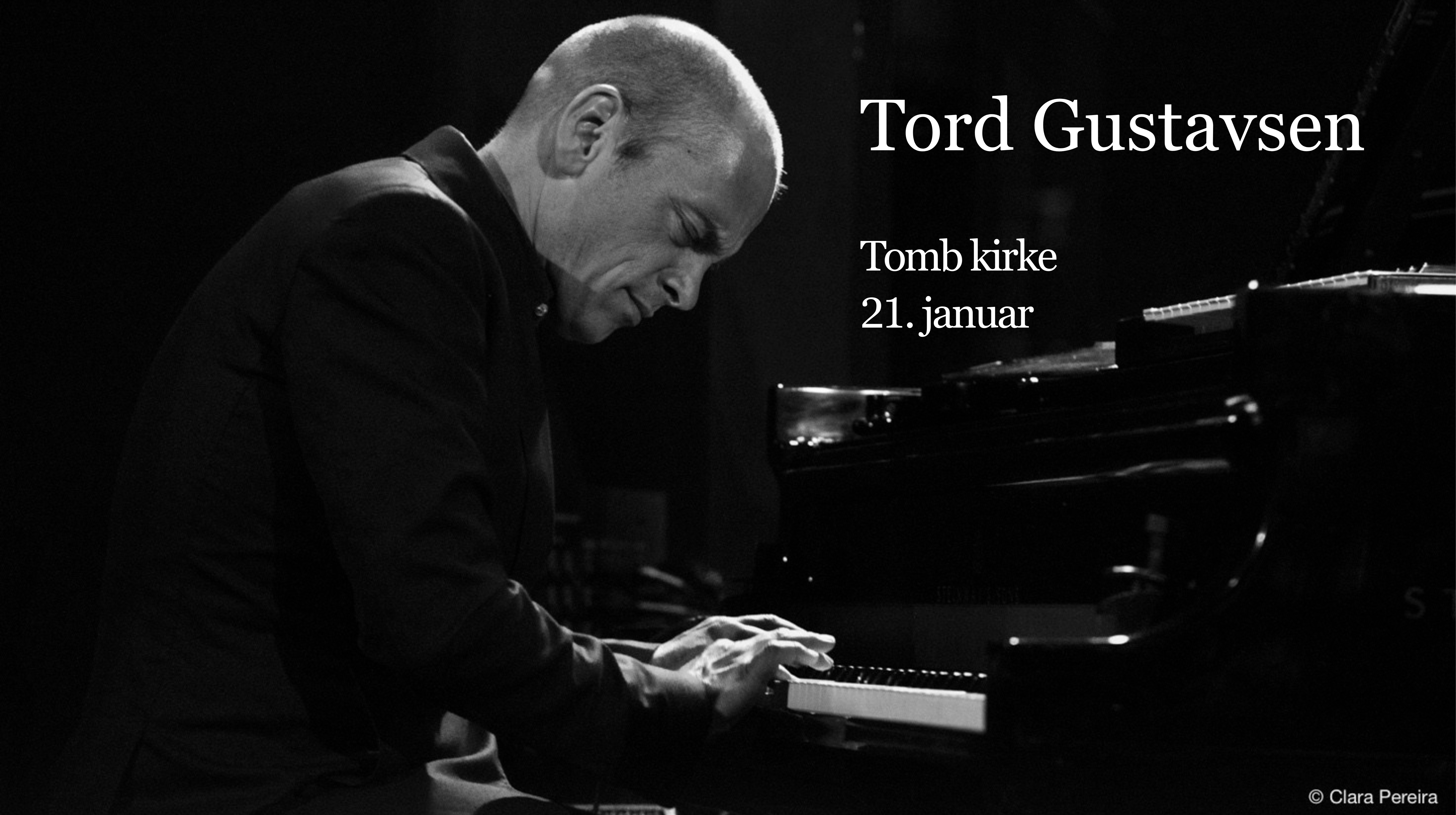 Tord Gustavsen spiller flygel